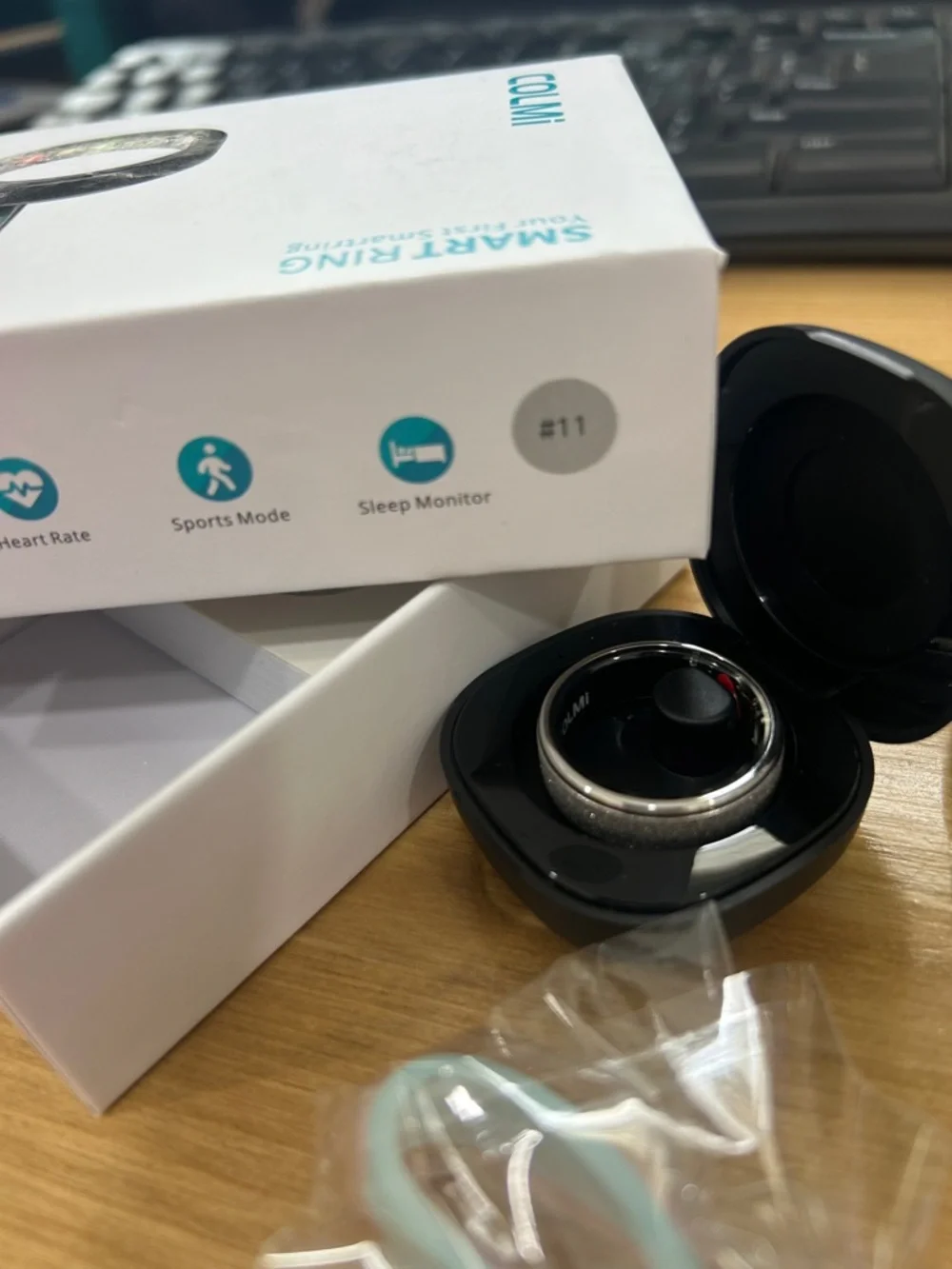 Colmi R10 Smart Ring — Silver